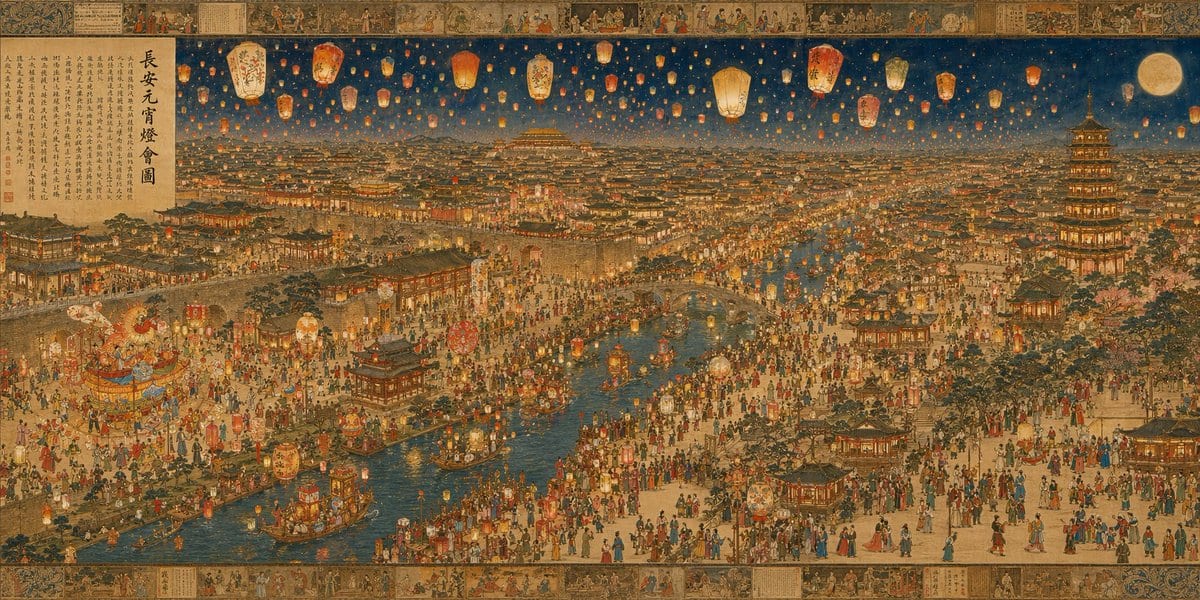 Tang Chang'an Lantern: GPT Image 2 prompt
