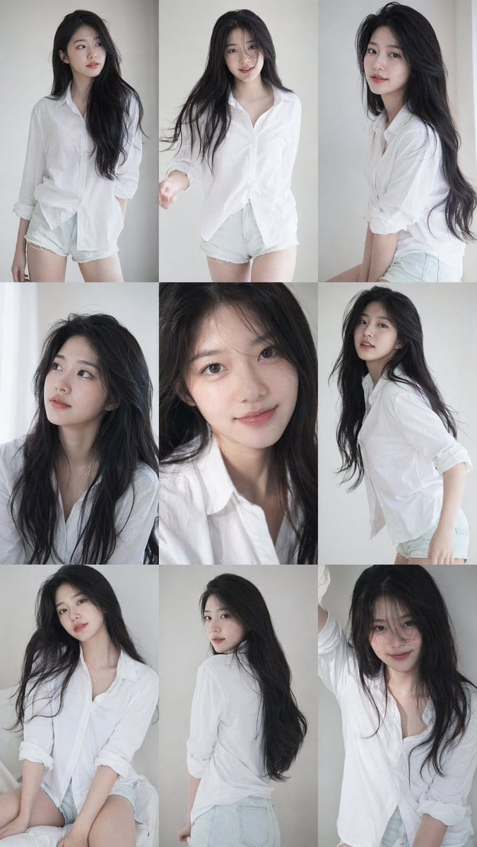 Korean idol 3x3 photoshoot: GPT Image 2 prompt