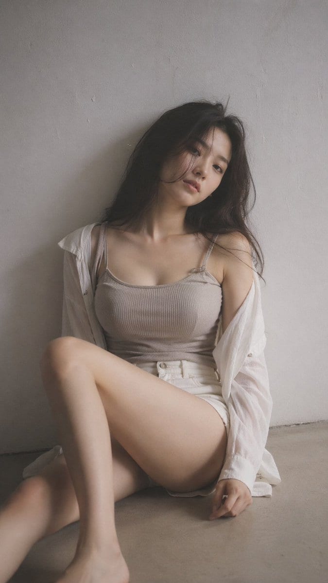 Editorial misty Korean portrait: GPT Image 2 prompt