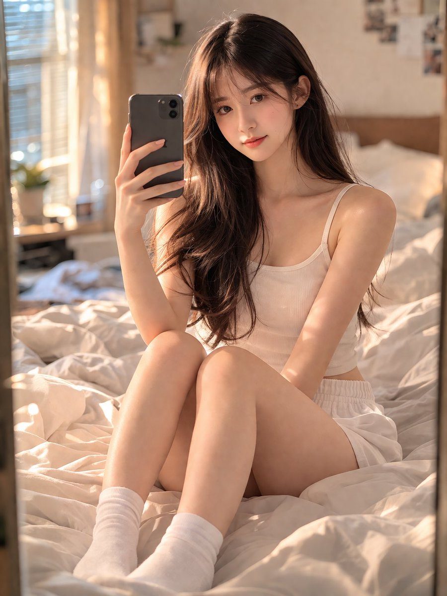 Chinese girl mirror selfie: GPT Image 2 prompt