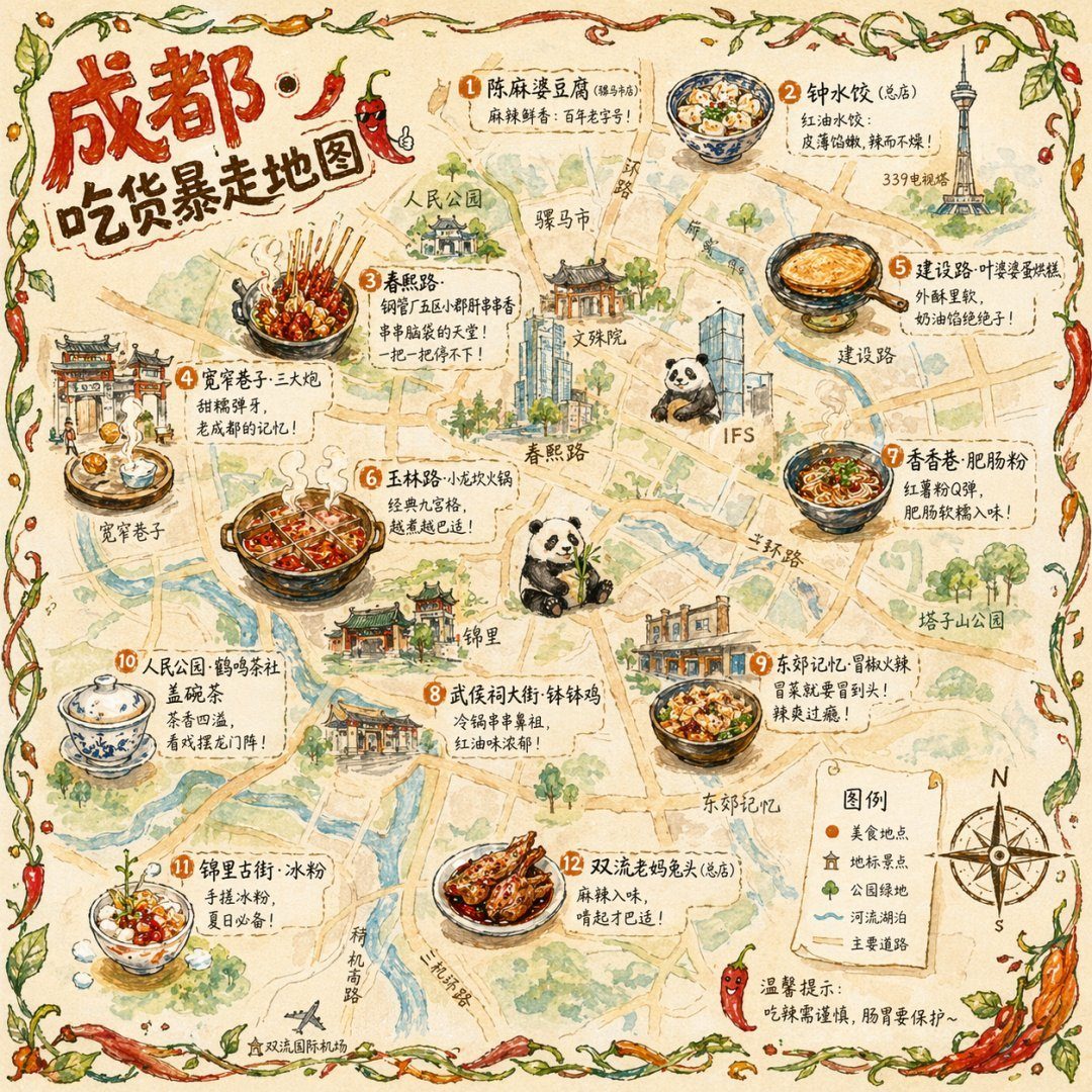 Watercolor map infographic: GPT Image 2 prompt