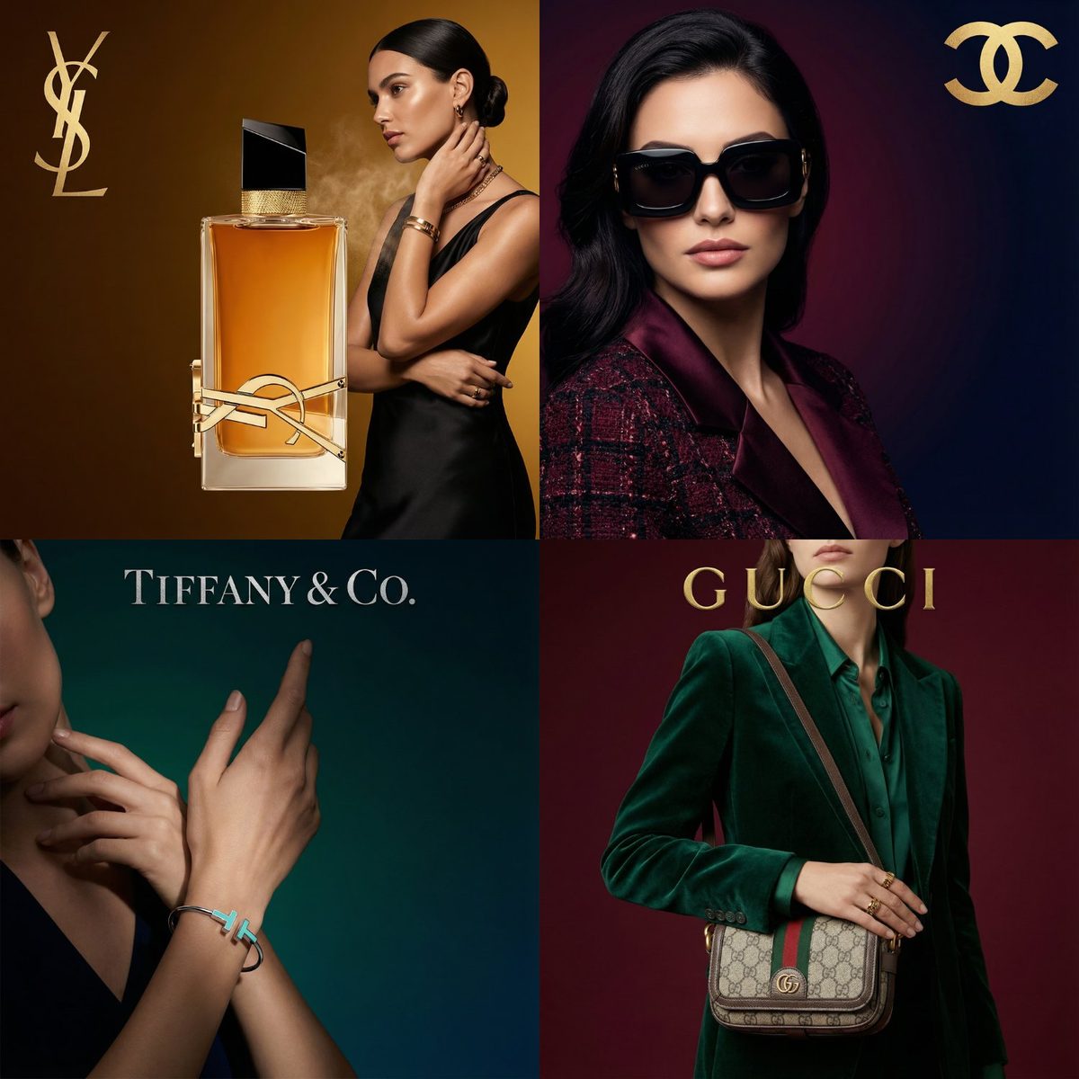 Luxury editorial brand poster: GPT Image 2 prompt