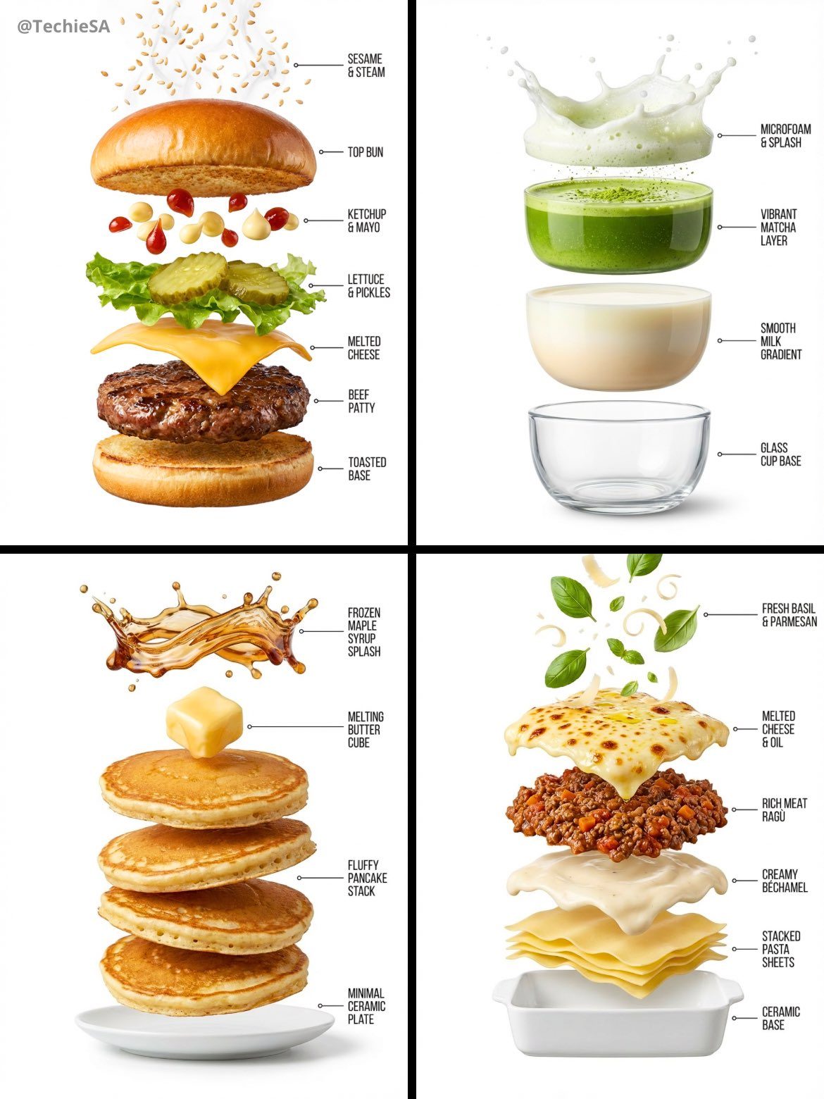 Exploded vertical food infographic: GPT Image 2 prompt
