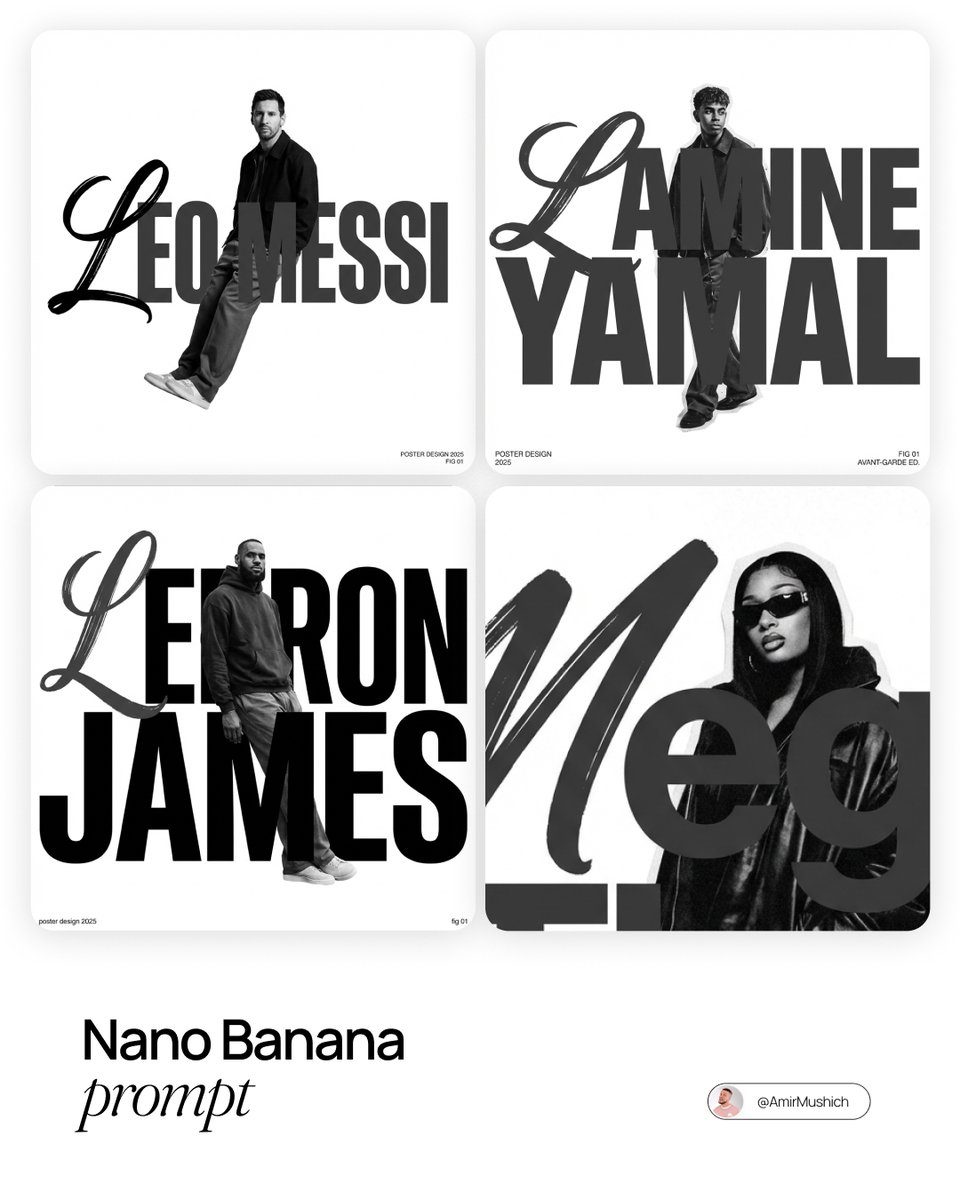 Avant-garde streetwear typography poster: GPT Image 2 prompt