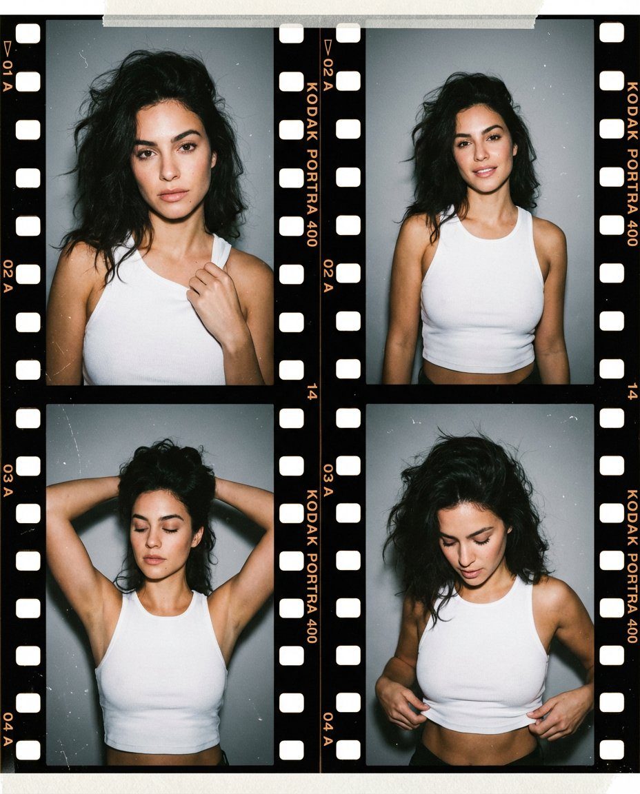 Four-frame contact sheet editorial: GPT Image 2 prompt