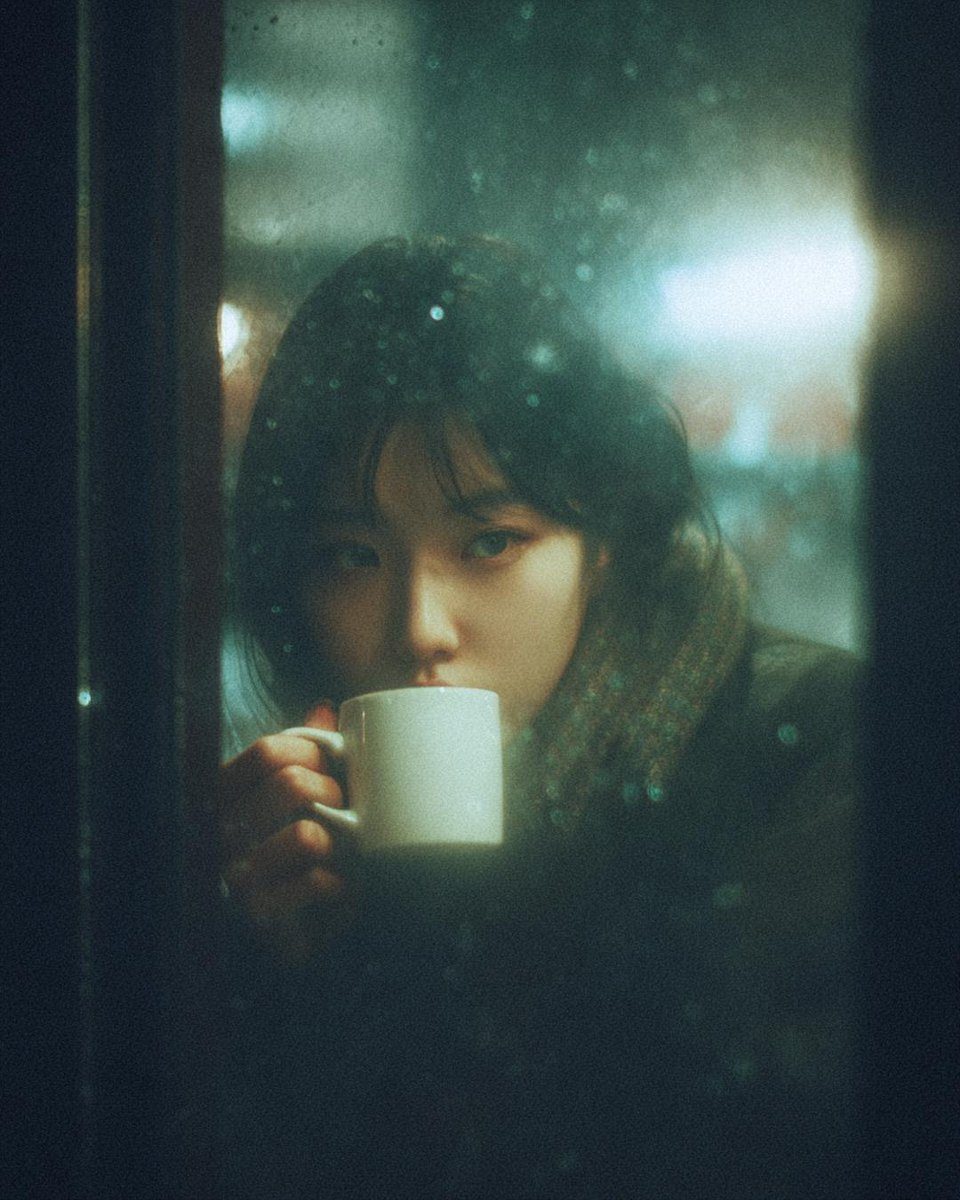 Rainy cafe window shot: GPT Image 2 prompt