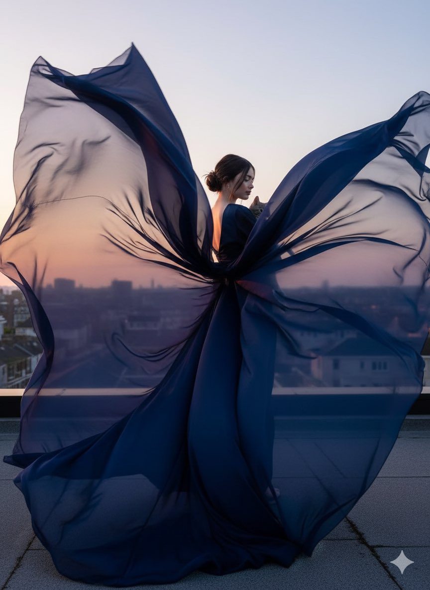 Wind-blown garment shot: GPT Image 2 prompt