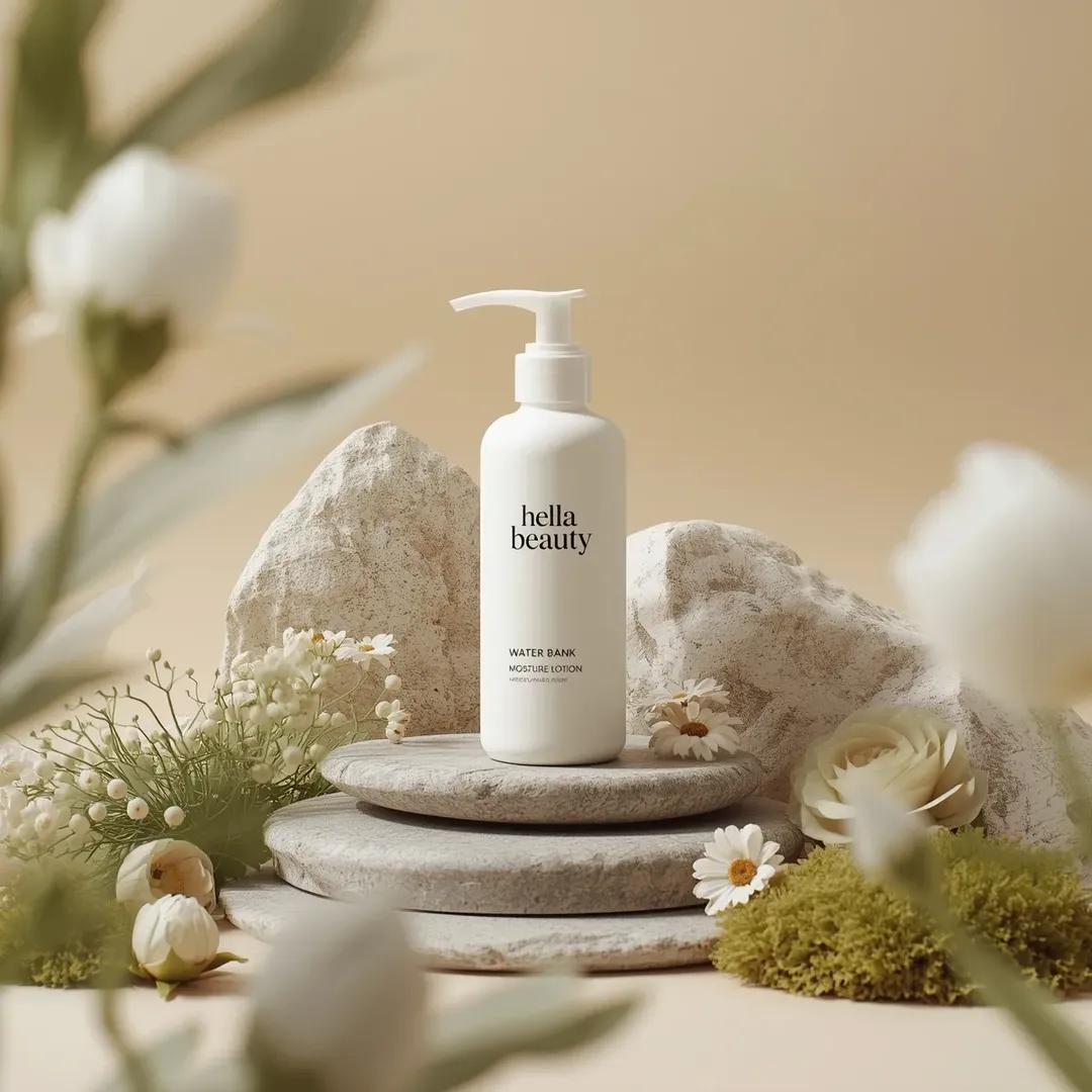 Botanical lotion shot: GPT Image 2 prompt