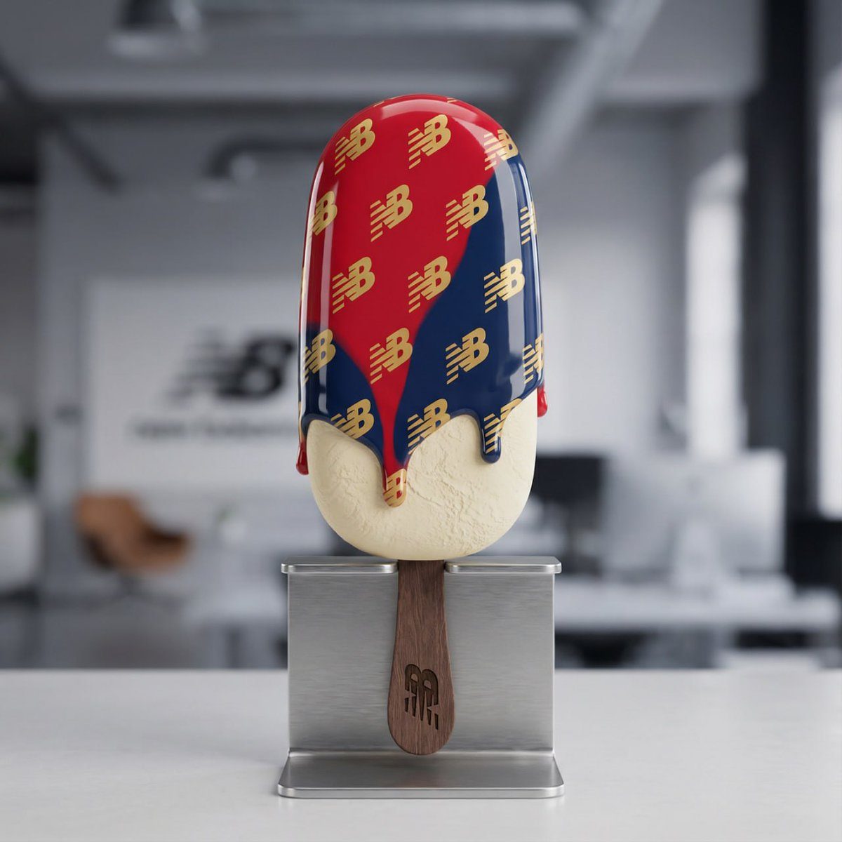 Branded glazed popsicle: GPT Image 2 prompt