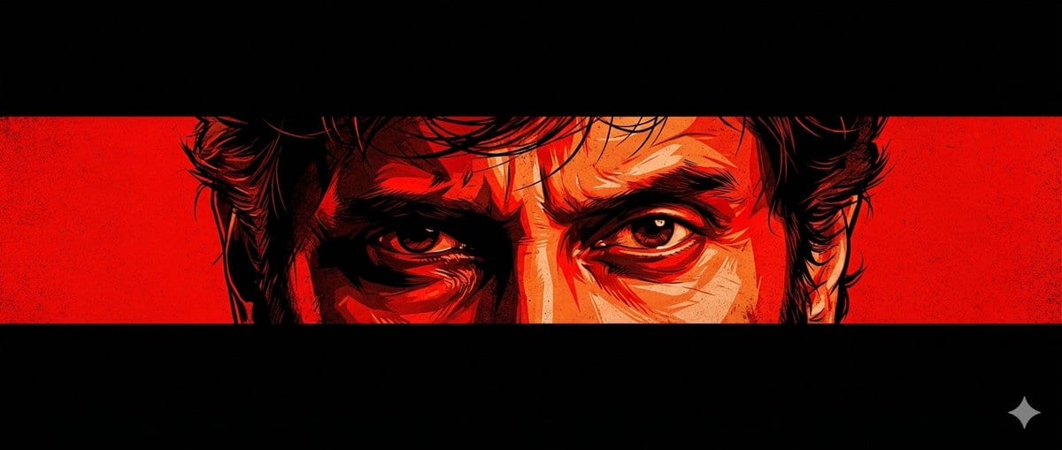 Graphic-novel eyes poster: GPT Image 2 prompt