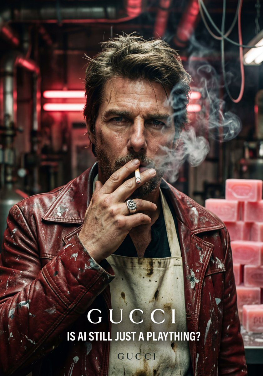 Tom Cruise gritty smoke: GPT Image 2 prompt