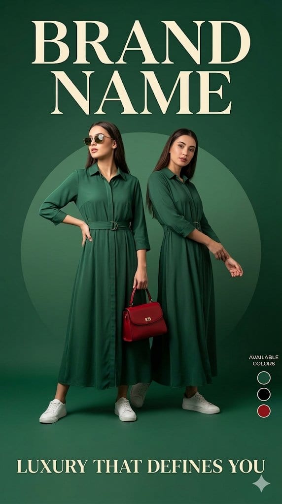 Two-model green campaign: GPT Image 2 prompt