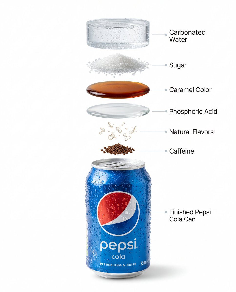 Chilled Pepsi can ad: GPT Image 2 prompt