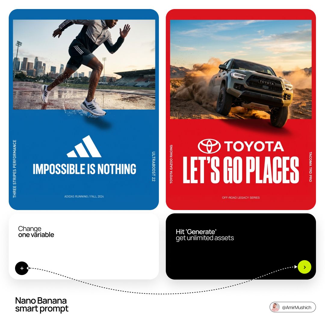 Action editorial brand poster: GPT Image 2 prompt
