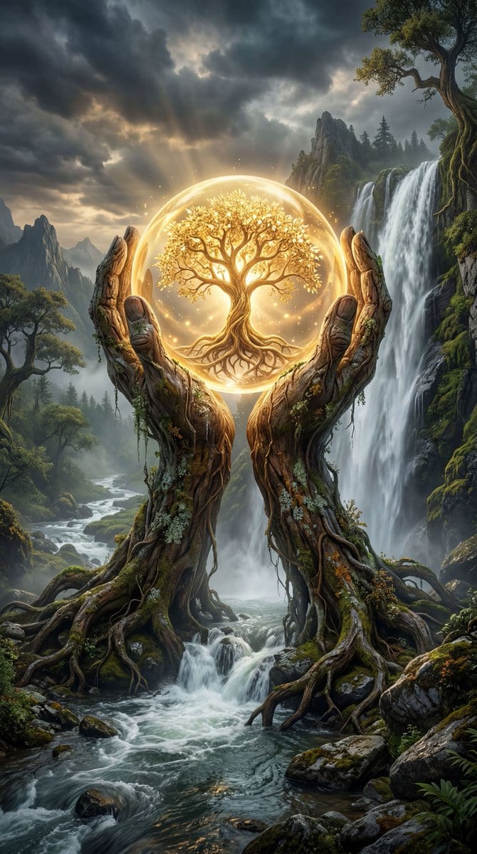 Mystical tree of life: GPT Image 2 prompt