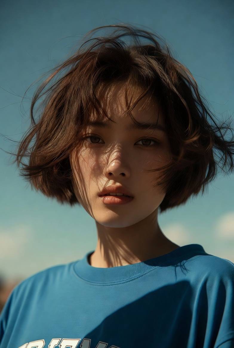 Cinematic asian woman golden hour portrait: GPT Image 2 prompt