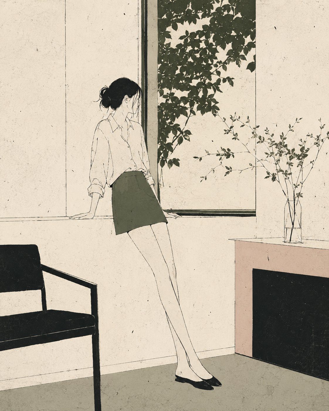 Minimalist Nordic editorial illustration: GPT Image 2 prompt