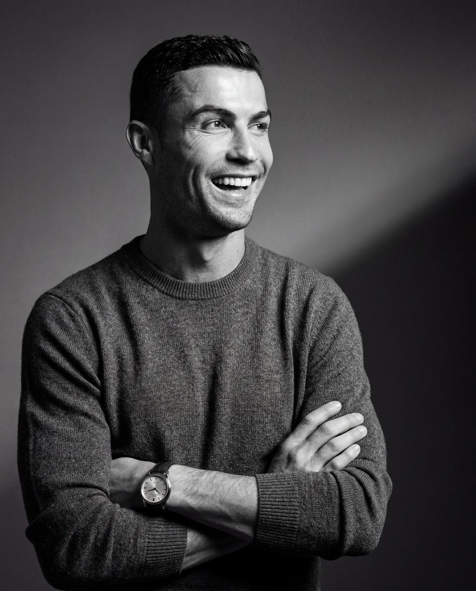 Monochrome football legend portrait: GPT Image 2 prompt