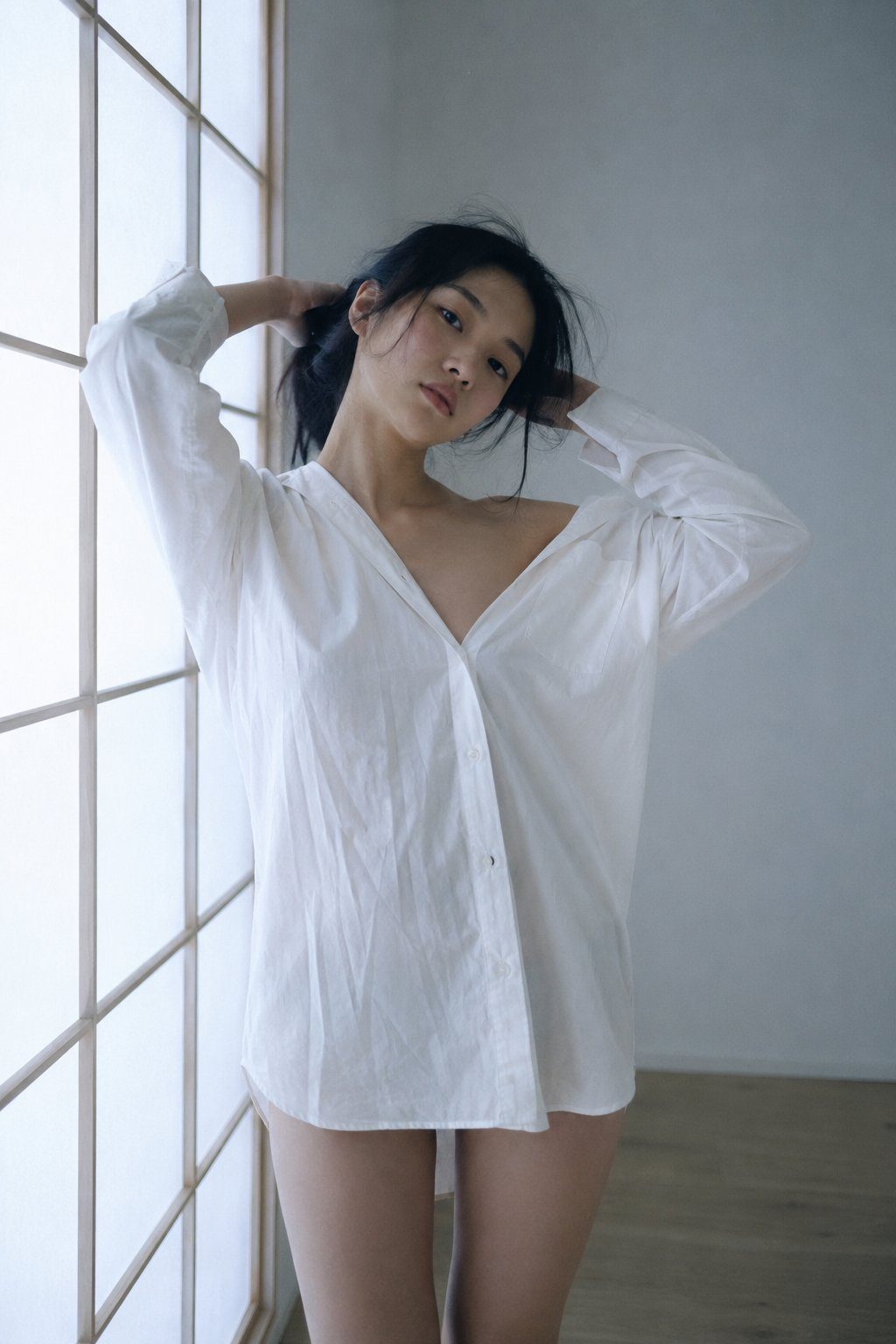 Shoji window East Asian portrait: GPT Image 2 prompt