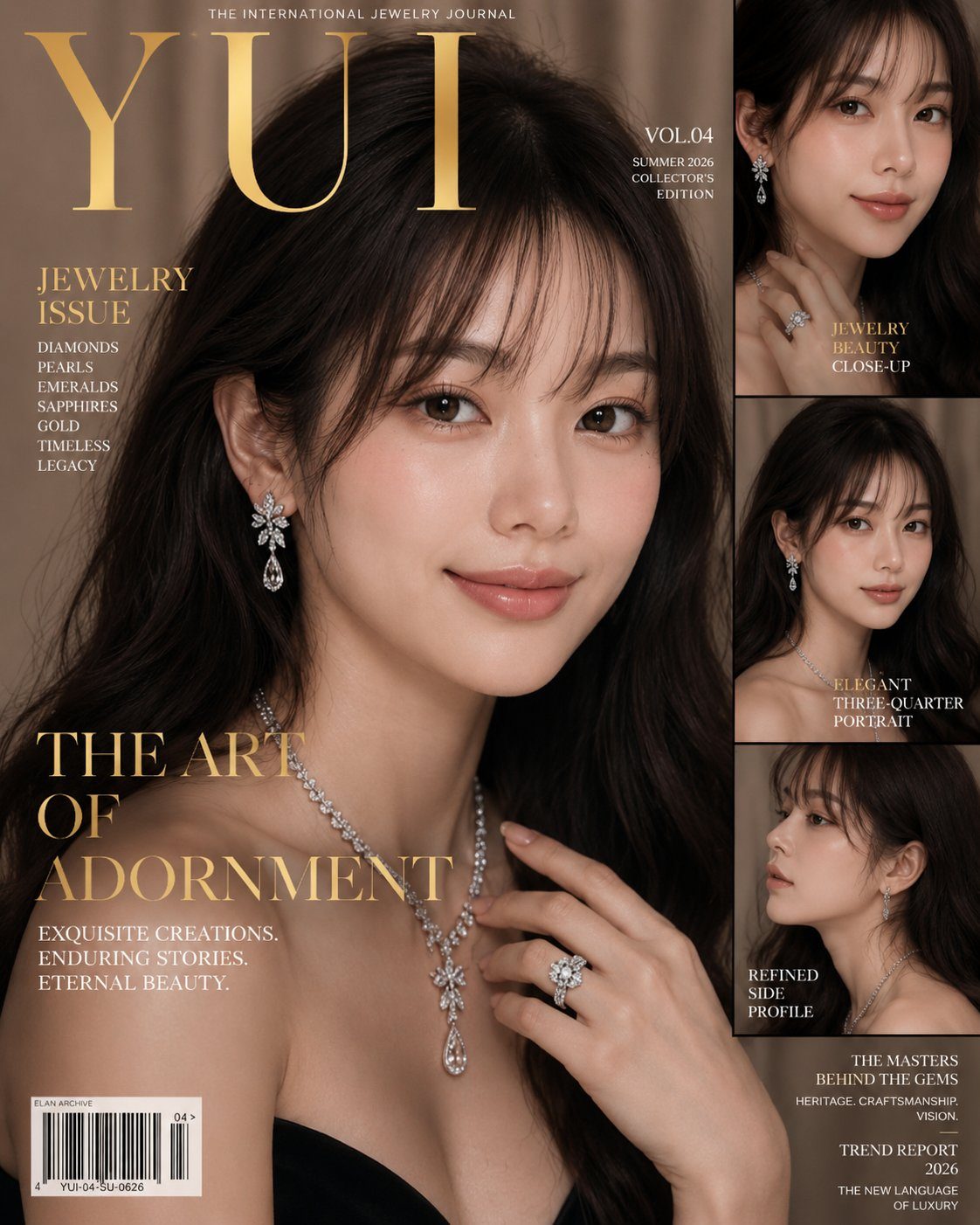 Luxury beauty magazine cover: GPT Image 2 prompt