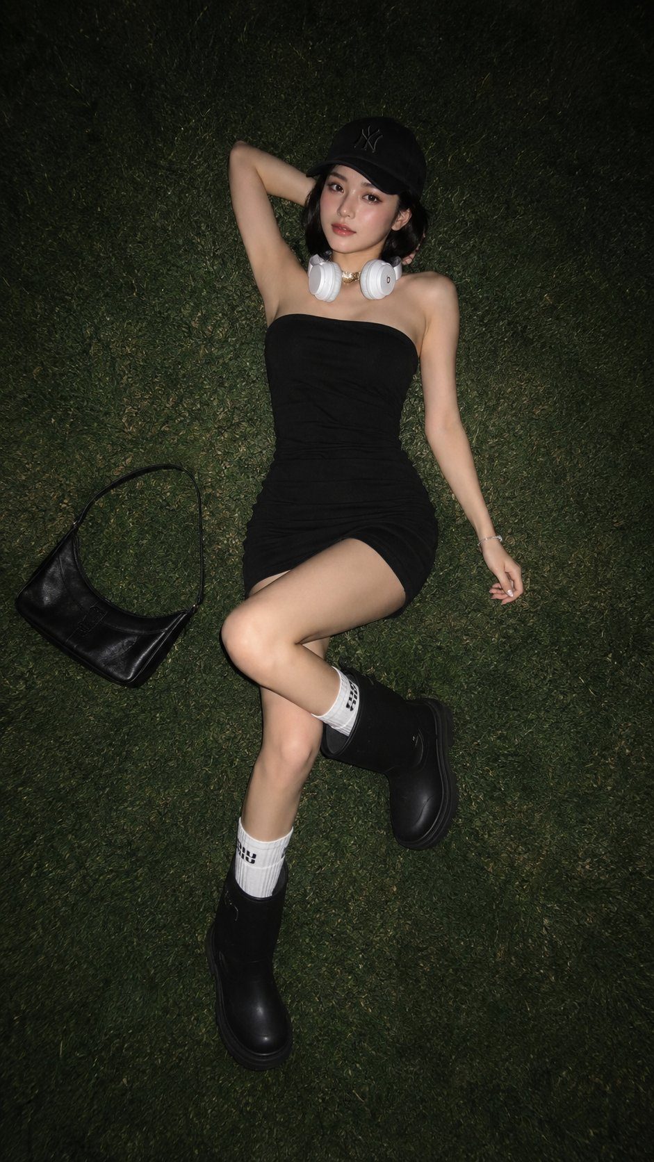 Y2K grass fashion editorial: GPT Image 2 prompt