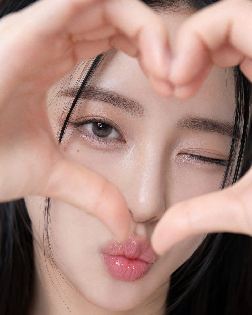 Heart hands close-up portrait: GPT Image 2 prompt