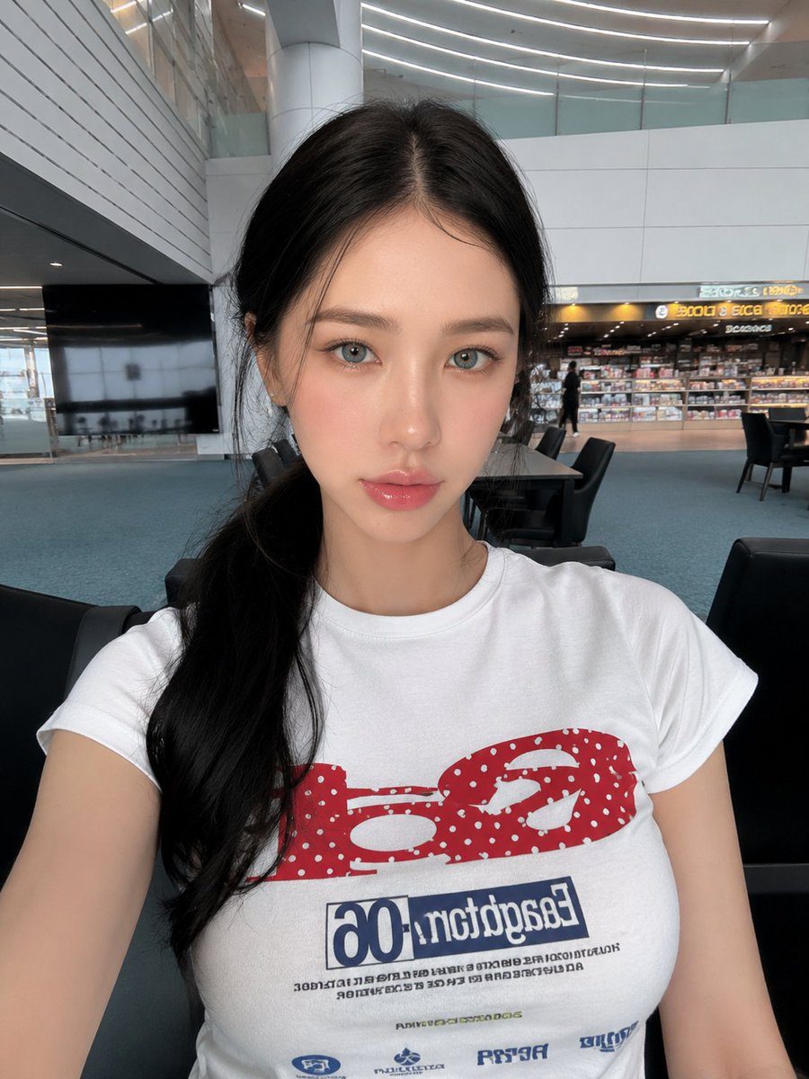 Airport candid selfie portrait: GPT Image 2 prompt