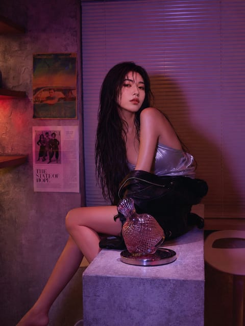 Retro neon bar magazine portrait: GPT Image 2 prompt