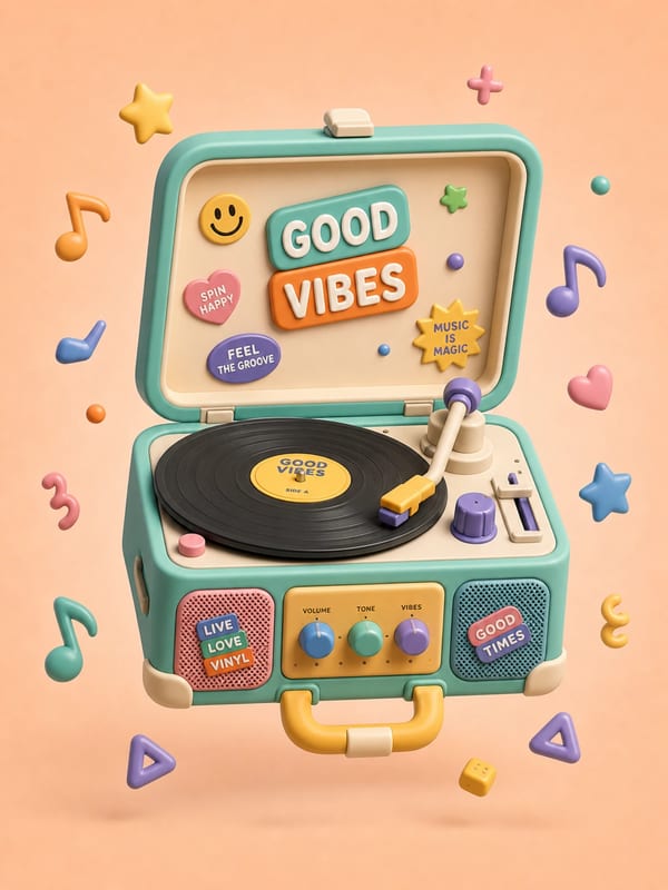 Clay Vinyl Player