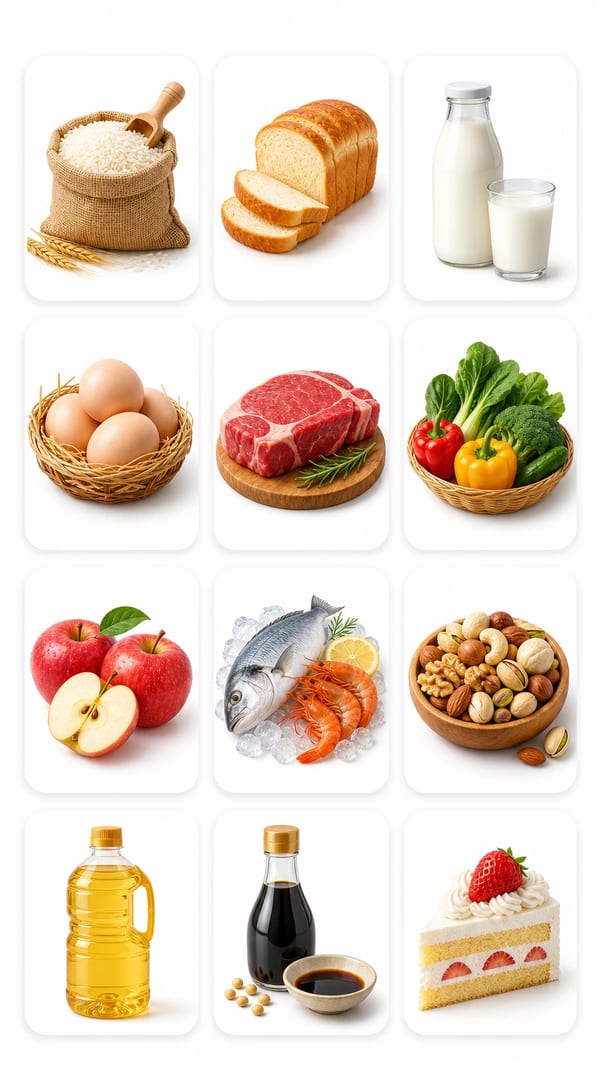 Ingredients Set A